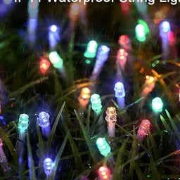 SPARK WORLD Blue & Green 42 LED String Lights image 3