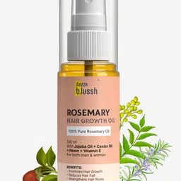 Dazze and blussh Rosemary Hair Growth Oil - 100ml-48