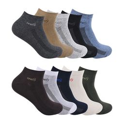 One8 By Virat Kohli Men Pack Of 10 Cotton Antimicrobial Ankle-Length Socks-55