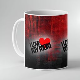 Keviv Multicoloured Text or Slogans Printed Ceramic Glossy Mugs Set of Cups and Mugs-image-80