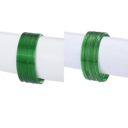 1ST TIME Set Of 24 Green Alloy Bangles-picture-10