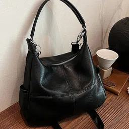 DressBerry PU Structured Shoulder Bag-5