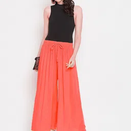 Castle Lifestyle Women Flared Palazzos-picture-46