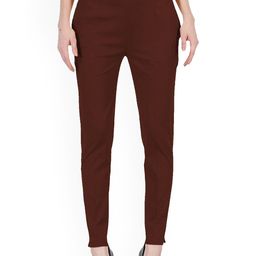 MIXFIT Women Slim Fit Mid-Rise Trousers-picture-13
