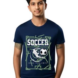 TeeSlix Unisex Blue Tshirts-image-88