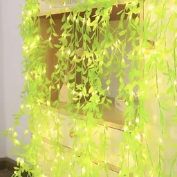 ENORMITY Yellow Floral Shape String Lights image 3