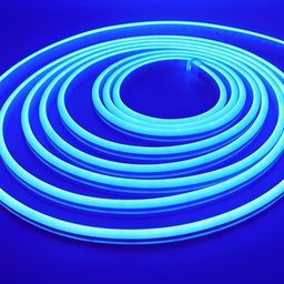 SPARK WORLD Blue Rice Shaped String Lights image 4