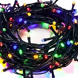 SPARK WORLD 138 Yellow Star Shaped LED String Lights image 3