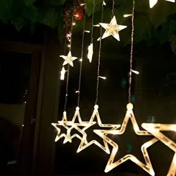 ENORMITY Yellow Star Shape String Lights image 3