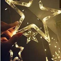 ENORMITY Yellow Star Shape String Lights image 3