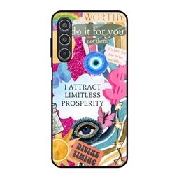 QRIOH Inner Strength Quirky Printed Samsung Galaxy M35 5G Silicone Back Case-image-96