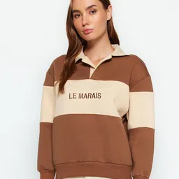 Trendyol Women Colourblocked Sweatshirt-image-97