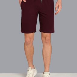 XFOX Men Solid Mid-Rise Shorts-image-75