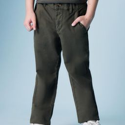 U.S. Polo Assn. Kids Boys Mid-Rise Cotton Chinos Trousers-image-124