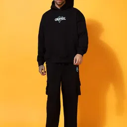 GRIFFEL Men Printed Oversized Tracksuits-image-20