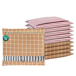 Kuber Industries Brown Set of 6 Regular Drawer Organiser Organisers-48