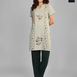 Duchess Women Pack Of 2 Floral Printed Night suit-image-34