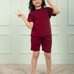 BAESD Girls T-shirt with Shorts-image-57