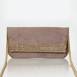 D'oro Embellished Velvet Sunglasses Case-image-57