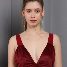 Tushita Women Velvet Sleeveless Bralette Crop Top-picture-27