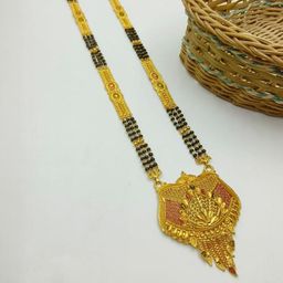 niva fashion Gold-Plated Brass Mangalsutra-image-90