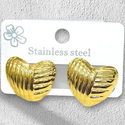 Lady Raiment Women Gold-Plated Stainless Steel Studs-picture-1