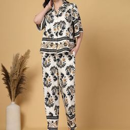 Gipsy Printed Shirt With Trousers Co-Ords-image-79