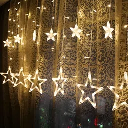 ENORMITY Yellow Star Shape String Light image 4