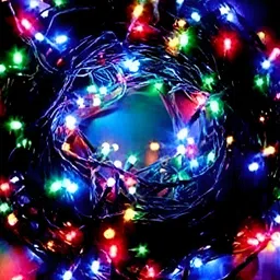 SPARK WORLD 45 Blue & Green LED Strip String Lights image 4