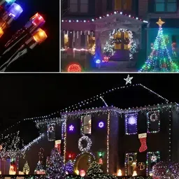 SPARK WORLD Blue & Green LED String Lights image 3