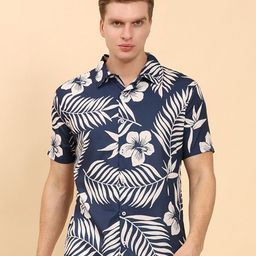 Moda Rapido Men Standard Floral Printed Casual Shirt-image-35