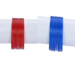 SOMIL Red Alloy Bangle-4