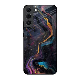 QRIOH Abstract Printed Silicone Samsung Galaxy S22 Silicone Back Case-picture-10