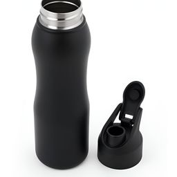 ADRENEX Black & Steel Stainless Steel Sipper Water Bottle - 900 ml-image-19