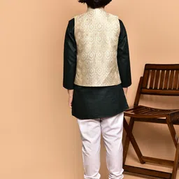 PRINTCULTR Boys Regular Kurta with Pyjamas image 4