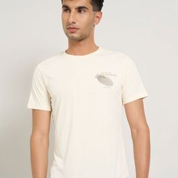 Ajile by Pantaloons Men Printed Pockets Slim Fit T-shirt-image-75