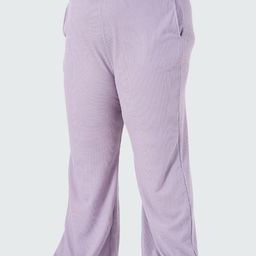 SPIRIT ANIMAL Plus Size Mid-Rise Relax Fit Wide Leg  Lounge Pants-image-68