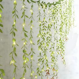 ENORMITY Yellow Floral Shape String Lights image 5