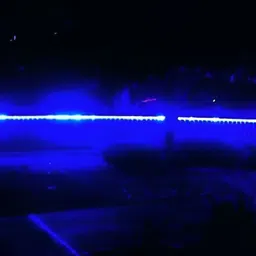 ENORMITY Blue Rice Shape String Lights image 4