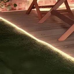 SPARK WORLD Yellow Striped String Lights-10m image 4