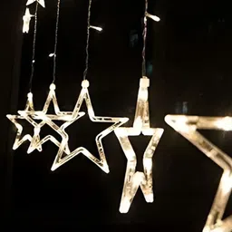 ENORMITY Yellow Star Shape String Lights image 5