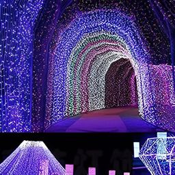 SPARK WORLD Pink & Green LED String Lights image 3