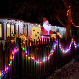 SPARK WORLD Pink & Yellow LED String Lights image 3