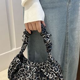 LULU & SKY PU Structured Hobo Bag with Tasselled image 5