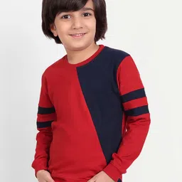 Provogue Boys Striped T-shirt-32