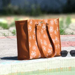 Mid July Home Women Floral Printed Shopper Tote Bag-15