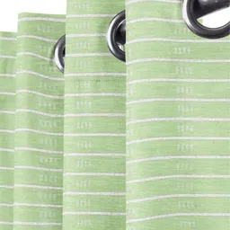 Dekor World Multicoloured Set of 2 Window Curtain image 2