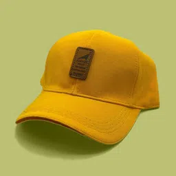 ALAMOS Men Yellow Baseball Cap-43