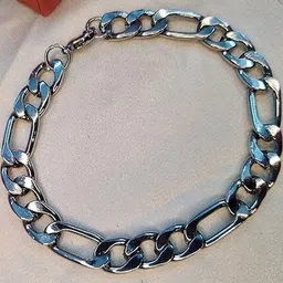 Lovemi Movements Men Stainless Steel Curb Chain Bracelet-picture-11