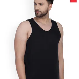 SLOWLORIS Pack Of 2 Typography Printed Scoop Neck Gym Vest Innerwear Vests-picture-8
